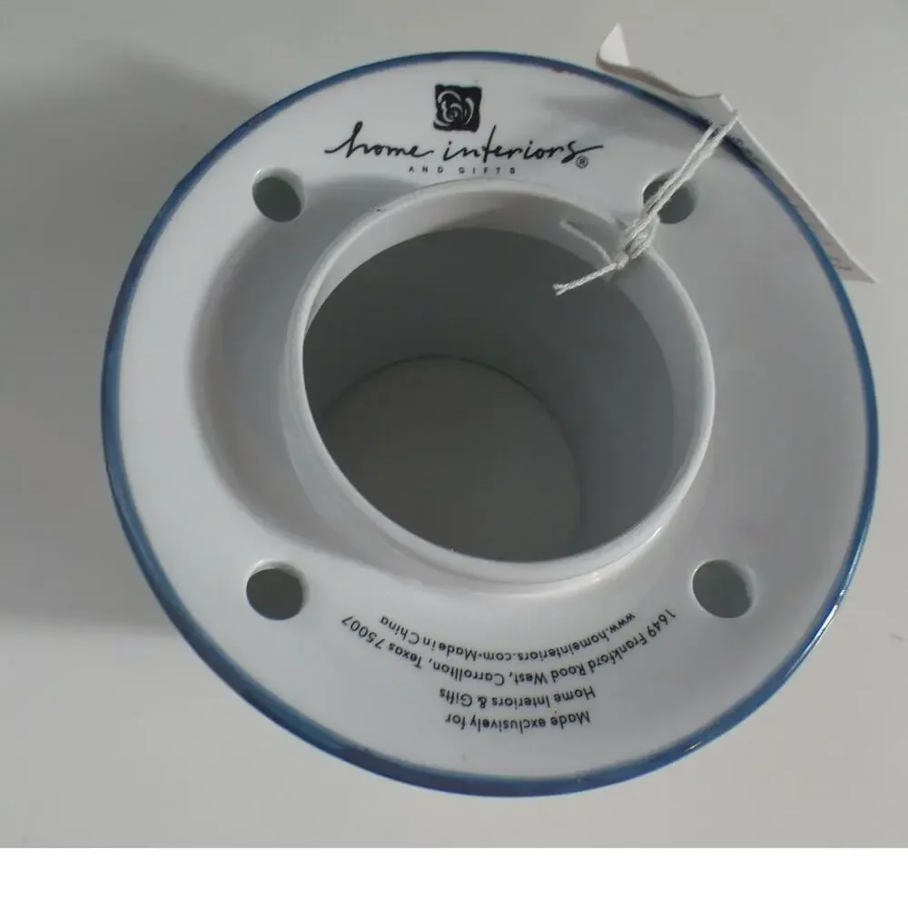 Home Interiors Heartwarming Holiday Candle Shade New In Box Cottage Core